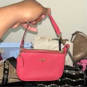 MINI COACH WALLET PURSE (PINK)